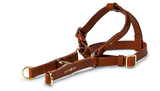 Vivienne (Italian Leather) Step-In Dog Harness – by The Paw Co.