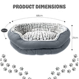 Pet Dog Bed Cat Beds Luxury Soft Washable Puppy Cushion Warm Pet Basket-S M L