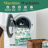 Washable Pee Pads for Dogs 2 Pack Reusable Puppy Training Pads 36"X36" Super Absorbent Waterproof Dog Training Pads, Non-Slip Potty Pads Whelping Pads Litter Mat Pet Supplies - Green Medallion
