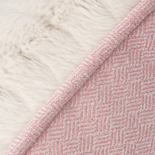 Ellen Donut Dog Bed (in Tan, Pink or Grey) by Scruffs