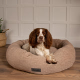 Oslo Ring Dog Bed (in Blush Pink, Desert Sand, Lake Teal or Stone Grey) by Scruffs