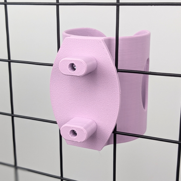 Cage Mounting Kit For Water Bottle Holder - Pastel Pink