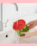 NNEDSZ Ceramic Elevated Pet Food Bowl - Cute Lemon Pattern Design for Cats and Small Dogs-4