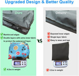 Guinea Pig Hay Feeder, Hanging Rabbit Hay Feeder Bag. Black Paws | Upgraded Double Layer Fabric | Bite Resistant | Cleaner Hay & Less Mess | Small Animal Hay Holder for Bunnies & Chinchillas