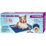 Pet Dog Cat Cooling Mat Bed Summer Heat Relief Non Toxic Gel Cushion Pad 40X50Cm
