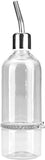 Automatic Pet Water Dispenser for Birds and Hamsters Stainless Steel Ball Nipple Drinker 180Ml Transparent Small Animal Waterer